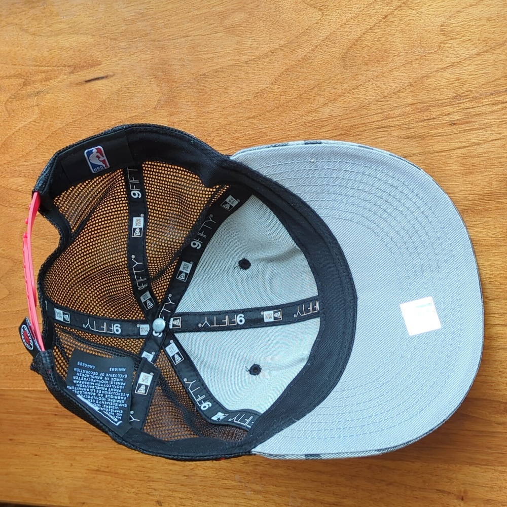 NBA Toronto Raptors Men's 9Fifty Snapback Cap, One Size, Black camoflage - Picture 5 of 6